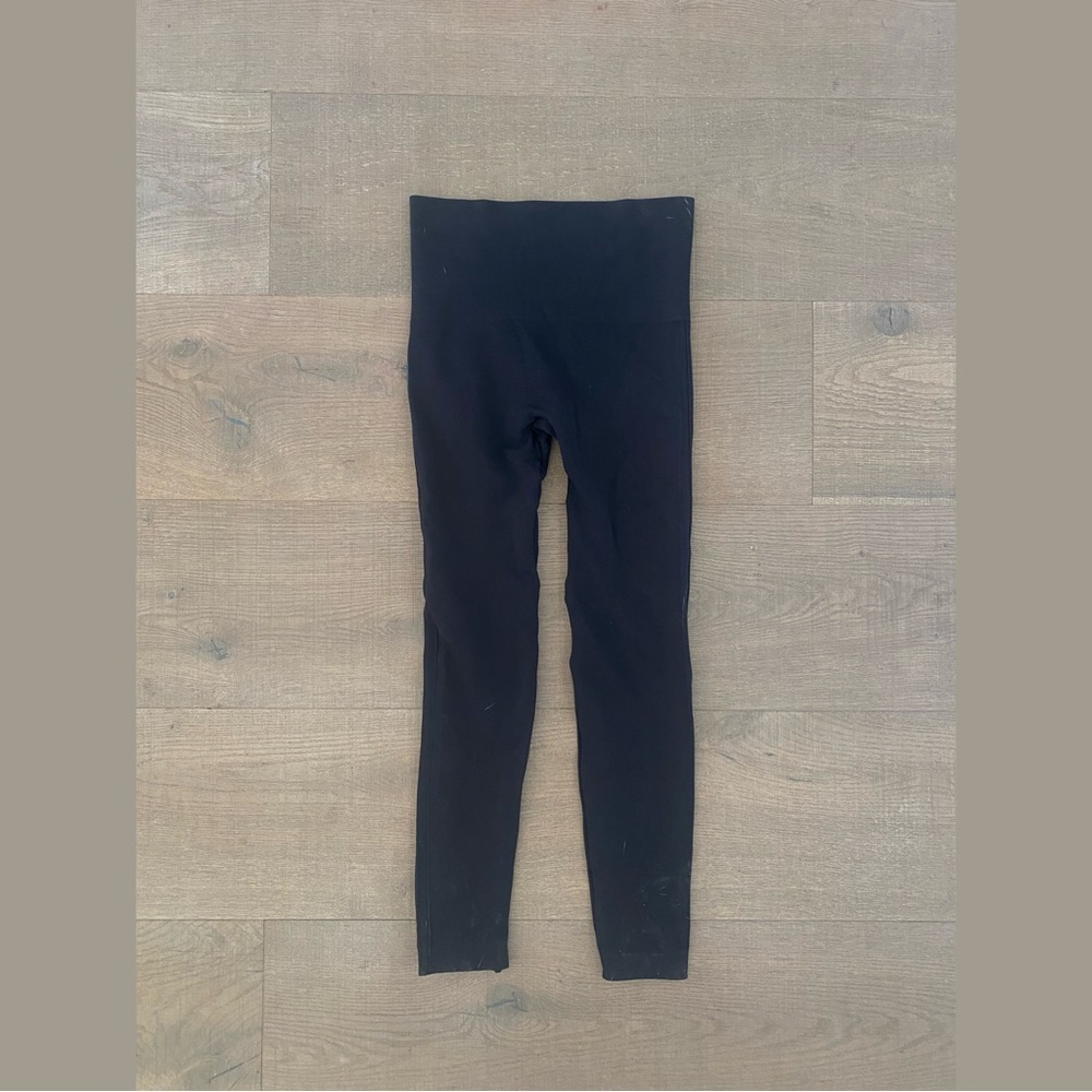 Spanx Black Comfy Basic Full Length Casual Leggin… - image 5
